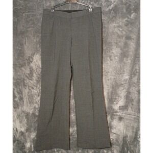 GAP Womens Gray Perfect Trouser Dress Pants 8 Long Stretch Work Office Business‎